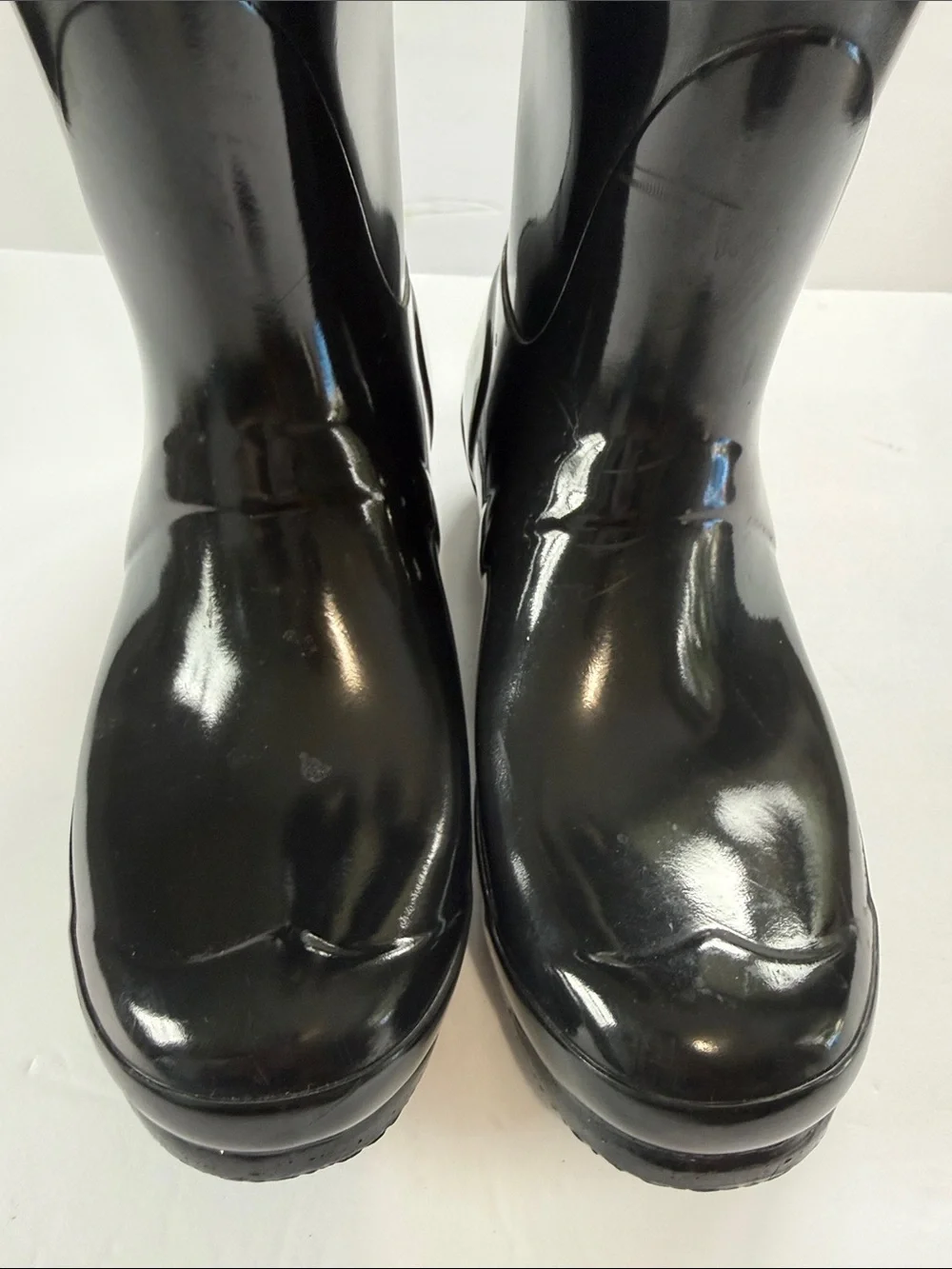 Hunter Gloss Black Women's Tall Rain Boots